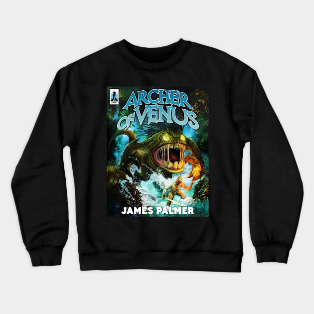 Archer of Venus Crewneck Sweatshirt by Mechanoidpress